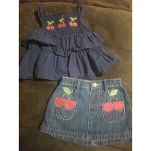 Gymboree cherry cute outfit 6 12 months